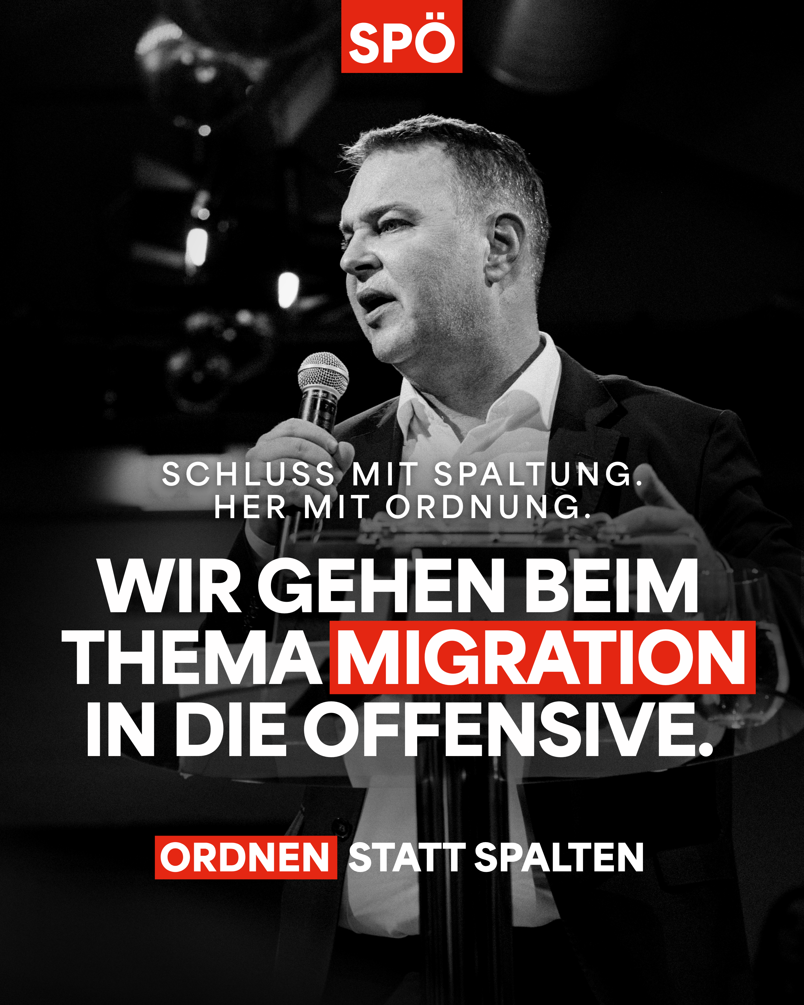 Positionierungskampagne für die SPÖ